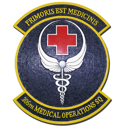 305th Medical Operations Squadron Emblem