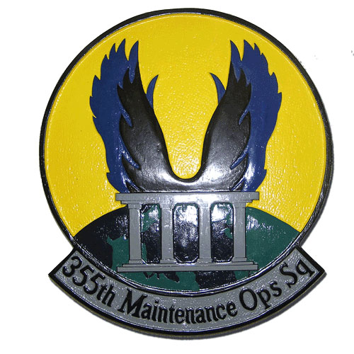 355th Maintenance Operations Squadron Emblem