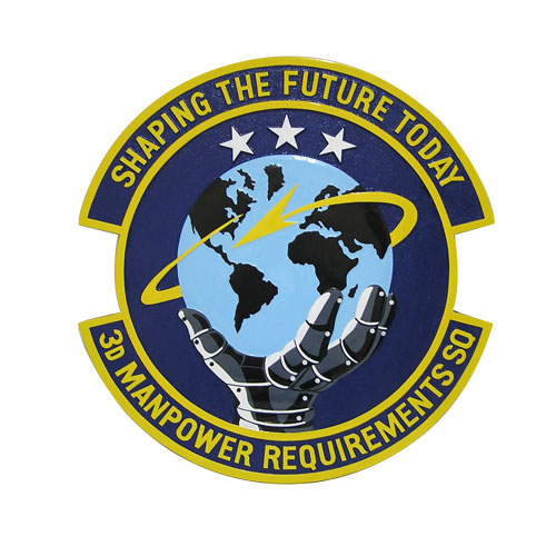 USAF 3rd Manpower Requirements Sq Emblem
