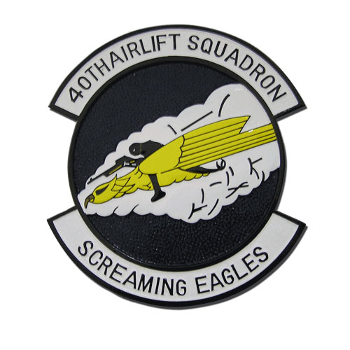 40th Airlift Squadron Emblem