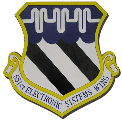 551st Electronic Systems Wing Emblem