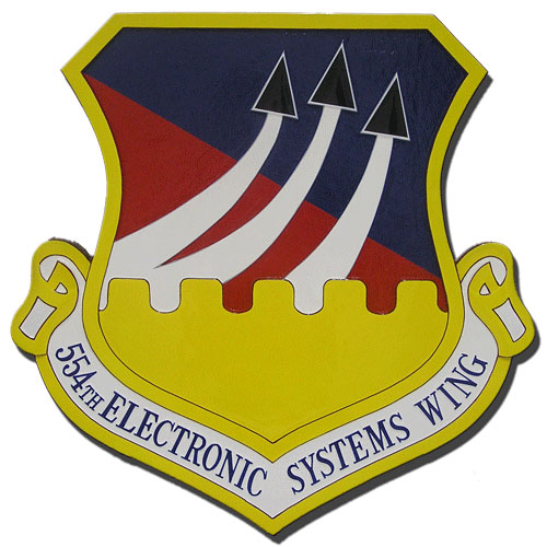 554th Electronic Systems Wing Emblem