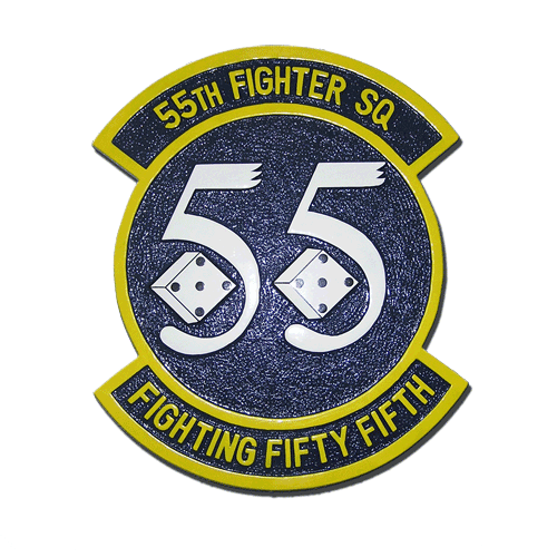 55th Fighter Squadron Emblem