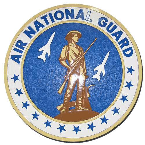 Air National Guard Seal Plaque