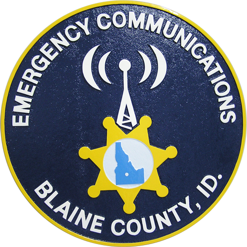 Emergency Communications Blaine County Seal