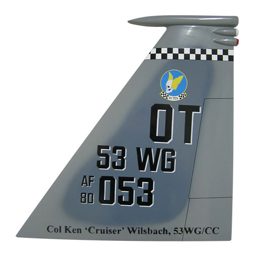 F15C Tail Flash Wall Plaque
