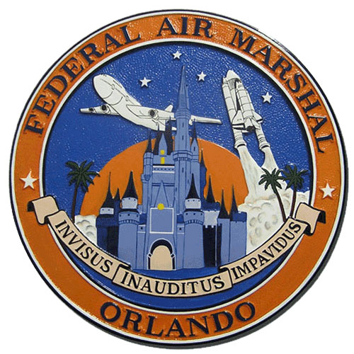 Federal Air Marshal Service Orlando Plaque