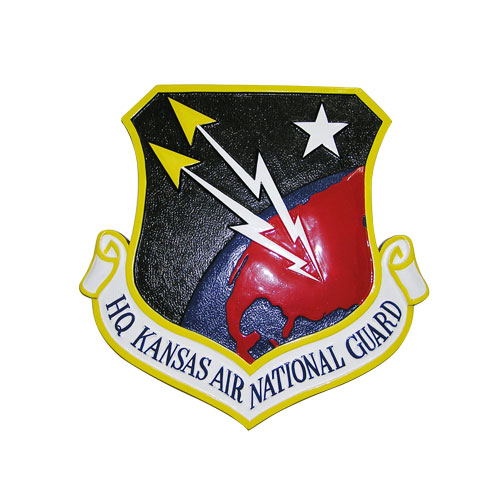 HQ Kansas Air National Guard Emblem