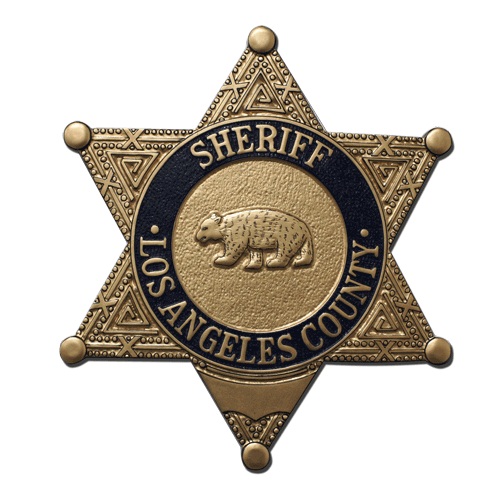 LA County Sheriffs Badge Plaque