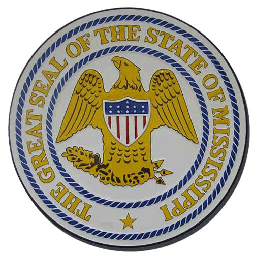Mississippi State Seal Plaque