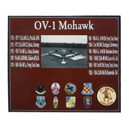 Mohawk Photo Presentation Plaque