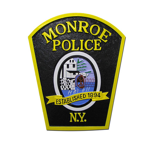 Monroe Police NY Patch Emblem