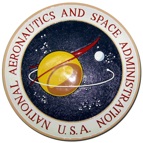NASA Seal Original 1959 Design Plaque