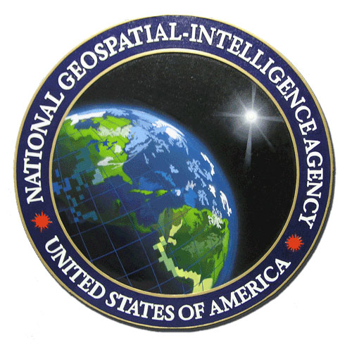 National Geospatial-Intelligence Agency NGA Seal / Podium Plaque