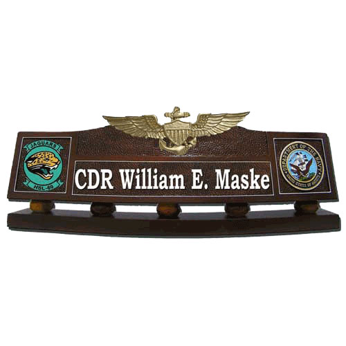 Naval Aviator Desk Nameplate