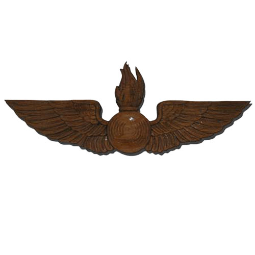 Navy Aviation Ordinance AO Wings Insignia Plaque