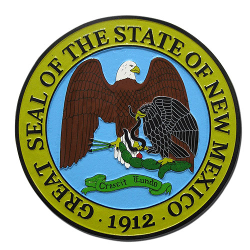 New Mexico State Seal Plaque