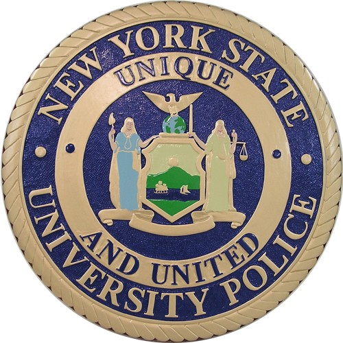 New York State University Police Seal