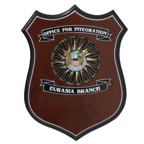 Office for Integration Eurasia Branch Plaque