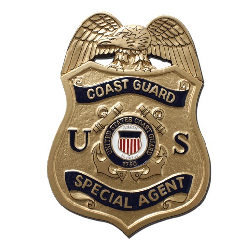 USCG SA Badge Plaque
