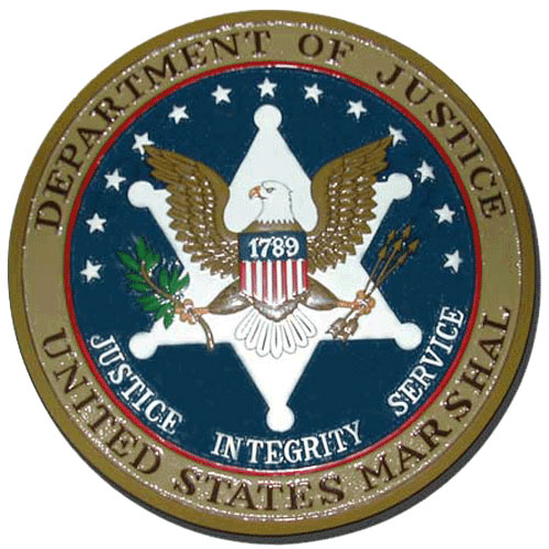 US Marshals Service Seal / Podium Plaque