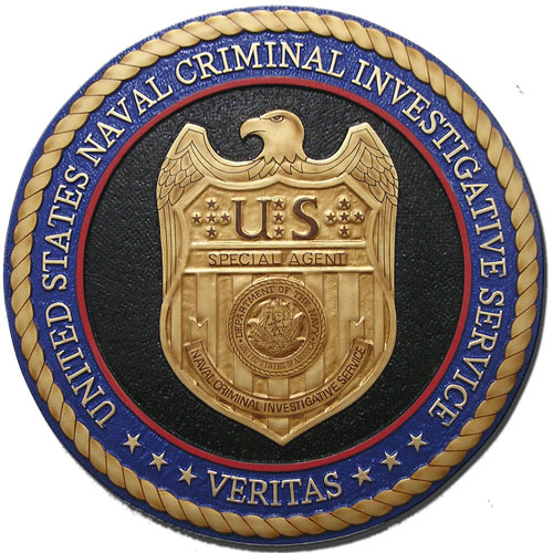 Naval Criminal Investigative Service (NCIS) Seal Plaque