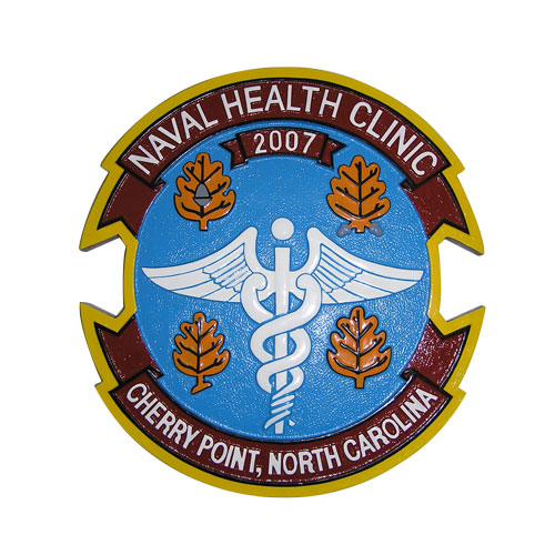 US Naval Health Clinic Cherry Point Emblem