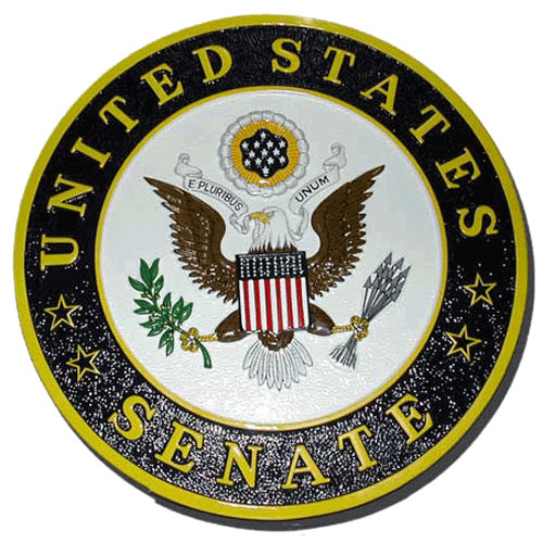 The US Senate Seal / Podium Plaque