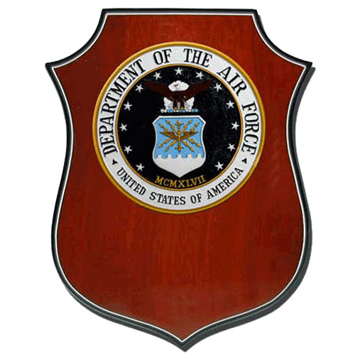 Air Force (USAF) Shield Plaque