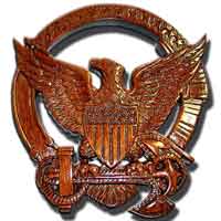 USCG Command Afloat Insignia Plaque